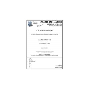 CONCERTO FOR CLARINET (Complete)