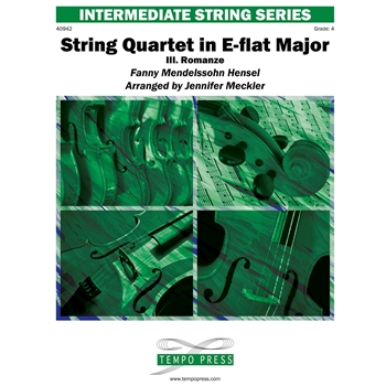 String Quartet in E-flat Major: III. Romanze