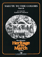 Salute To The Colors by King and Anthony - Glover Andrew - for Concert March