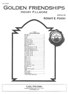 Golden Friendships by Fillmore Henry - Foster Robert E - for Full Score