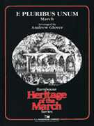 E Pluribus Unum March by Jewell Fred P - Glover Andrew - for Concert March