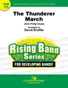 Thunderer March by Sousa John Philip - Shaffer David - for Concert March