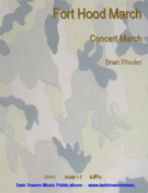 Fort Hood March by Rhodes Brian for Concert March