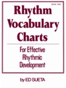 Rhythm Vocabulary Charts--book 1 by Sueta Ed for Charts (Bk 1)