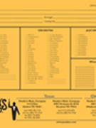 File Envelope - Concert Size for Concert (Pender's)