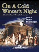On A Cold Winter's Night by - Swearingen James - for Concert Band