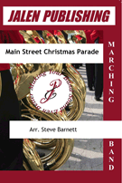 Main Street Christmas Parade by - Barnett Steve - for Marching Band