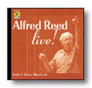 Alfred Reed Live Volume 5 by Reed Alfred for CD (Vol 5)