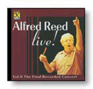 Alfred Reed Live Volume 6 by Reed Alfred for CD (Vol 6)
