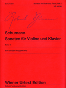 Sonatas Volume 2 by Schumann Robert - Baer Ute - for Violin and Piano