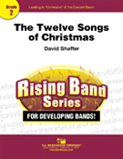 12 Songs Of Christmas by - Shaffer David - for Concert Band