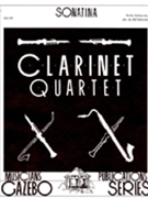 Sonatina by Kabalevsky Dmitri - Holcombe Bill - for Clarinet Quartet