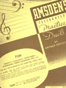 Amsden's Celebrated Practice Duets by Amsden Arthur for Bass Clef Instrument Duet