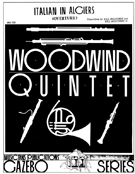 Italian In Algiers (overture) by Rossini Gioachino - Holcombe Bill and Bil - for Woodwind Quintet