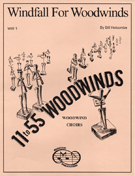Windfall For Woodwinds by Holcombe for Woodwind Choir