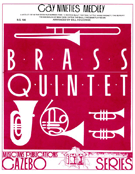 Gay 90's Medley by - Holcombe Bill - for Brass Quintet