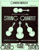 Carmen Fantasia by Bizet Georges - Giammario Matteo - for Str Quartet