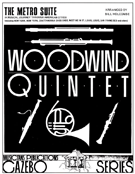 Metro Jazz Suite by Holcombe for Woodwind Quintet