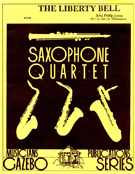 Liberty Bell by Sousa John Philip - Villanueva J - for Saxophone Quartet