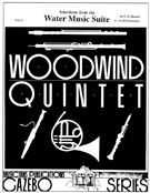Water Music Suite by Handel George Frideric - Holcombe Bill - for Woodwind Quintet