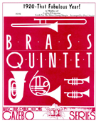 1920-that Fabulous Year by - Nagle Paul - for Brass Quintet