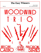 Easy Winners by Joplin Scott - Holcombe Bill - for Woodwind Trio