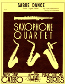 Sabre Dance by Khachaturian Aram Il'yich - Holcombe Bill - for Saxophone Quartet