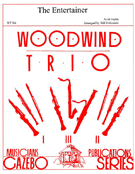 Entertainer by Joplin Scott - Holcombe Bill - for Woodwind Trio
