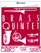 Bravura by Duble Charles Edward - Skelton / holcombe - for Brass Quintet