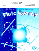 Ode To Joy by Beethoven Ludwig van - Holcombe Bill - for Flute Quartet