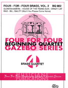 Four-for-four Brass Volume 2 by - Holcombe Bill - for Brass Quartet (Vol 2)