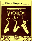 Dizzy Fingers by Confrey Zez - Holcombe Bill - for Saxophone Quartet