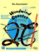Entertainer by Joplin Scott - Holcombe Bill - for Woodwind Quartet