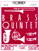 Promenade (Pictures At An Exhibition) by Mussorgsky Modest - Holcombe Bill - for Brass Quintet