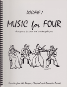 Music For 4 Volume 1 by - Kelley Daniel - for Treble Clef (Part 1)