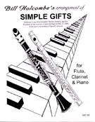 Simple Gifts by - Holcombe Bill - for Woodwind Duet