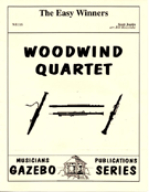 Easy Winners by Joplin Scott - Holcombe Bill - for Woodwind Quartet
