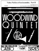 Valses Nobles Et Sentimentales. Part II by Ravel Maurice - Holcombe Bill and Bil - for Woodwind Quintet