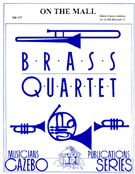 On The Mall by Goldman Edwin Franko - Holcombe Jr Bill - for Brass Quartet