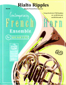 Rialto Ripples - Rag For Horn Quartet by Gershwin George and Ira - Holcombe Bill and Bil - for French Horn Quartet