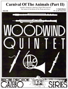 Carnival Of The Animals (part 2) by Saint-Saens Camille - Holcombe Bill - for Woodwind Quintet