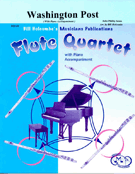 Washington Post by Sousa John Philip - Holcombe Bill - for Flute Quartet