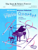 Stars & Stripes Forever by Sousa John Philip - Holcombe Bill - for Flute Quartet