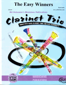 Easy Winners by Joplin Scott - Holcombe Bill - for Clarinet Trio