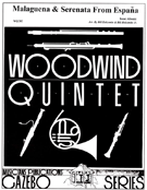 Malaguena & Serenata From Espana by Albeniz Isaac - Holcombe Bill and Bil - for Woodwind Quintet