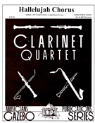 Hallelujah Chorus by Handel George Frideric - Holcombe Bill - for Clarinet Quartet