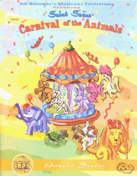 Carnival Of The Animals by Saint-Saens Camille - Holcombe Bill - for Woodwind Quintet