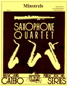 Minstrels by Debussy Claude - Holcombe Bill and Bil - for Saxophone Quartet