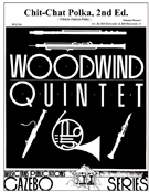 Chit-Chat Polka 2nd Edition by Strauss Johann - Holcombe Bill - for Woodwind Quintet