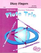 Dizzy Fingers by Confrey Zez - Holcombe Bill - for Flute Trio